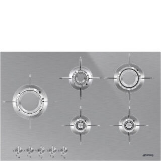 Smeg PXL675L D.S.N. Blade-Alev Gazlı Ocak 75 cm. Çelik