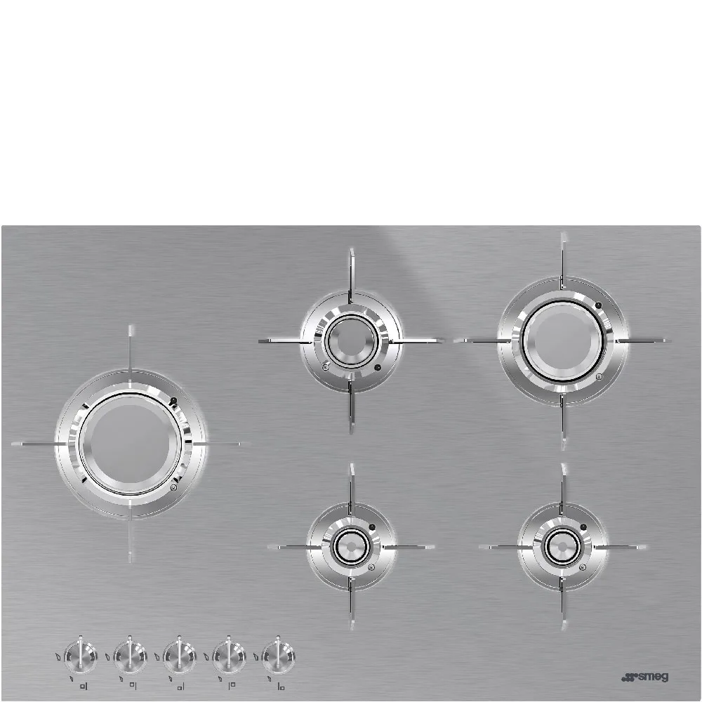 Smeg PXL675L D.S.N. Blade-Alev Gazlı Ocak 75 cm. Çelik