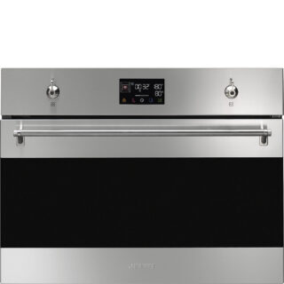 Smeg SO4302S3X Klasik Seri Galileo Steam100 Kombi %100 Buharlı Fırın H:45 cm. Çelik