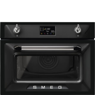 Smeg SO4902M1N Victoria Galileo Kombi Mikrodalga Fırın Siyah