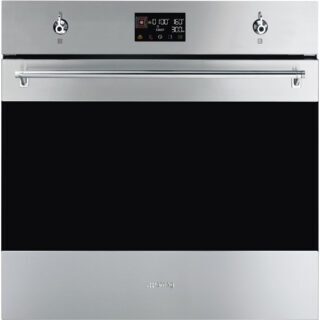 Smeg SO6302M2X Klasik Seri Galileo Kombi Mikrodalga Fırın H:60 cm. Çelik