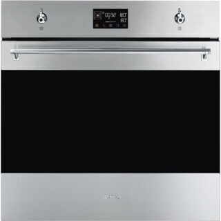 Smeg SO6302S3PX Klasik Seri Galileo %100 Kombi Buharlı Fırın H:60 cm. Çelik