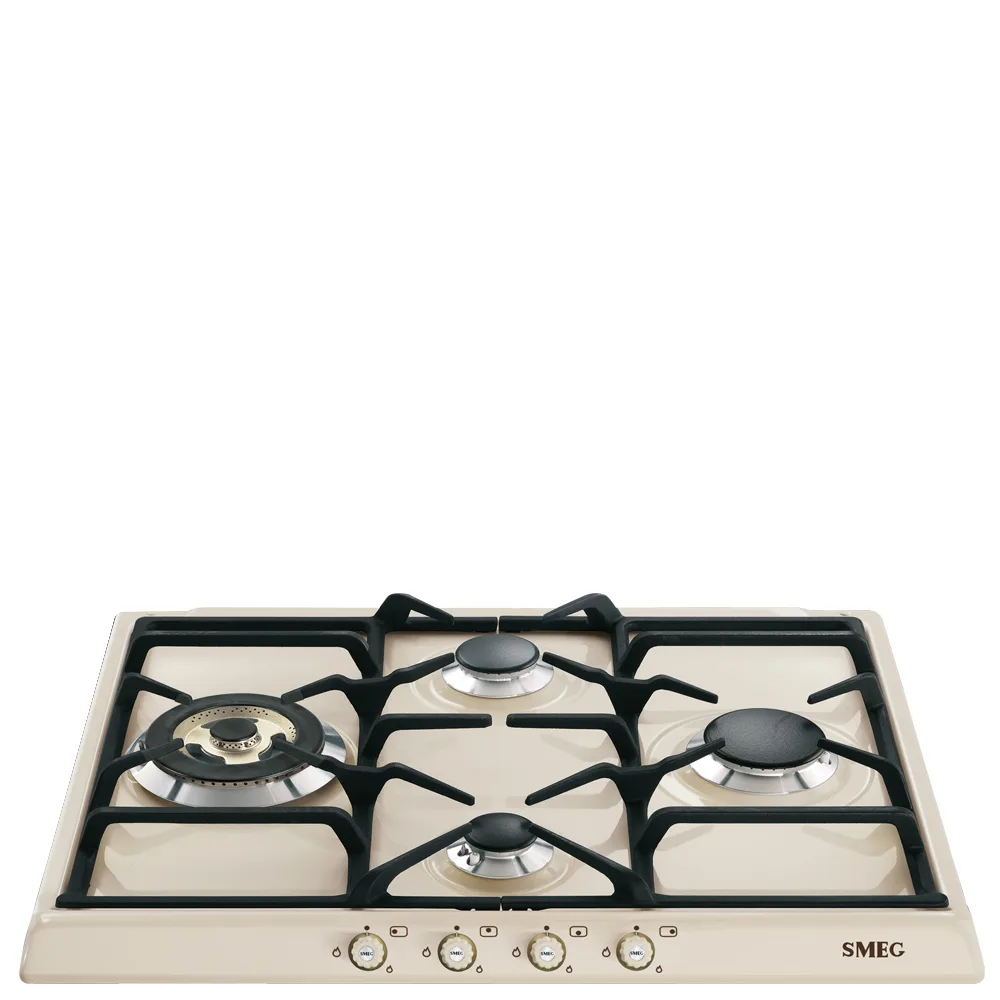 Smeg SR764PO Cortina Gazlı Ocak 60 cm. Krem Rustik