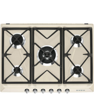 Smeg SR975PGH Victoria Gazlı Ocak 70 cm. Krem