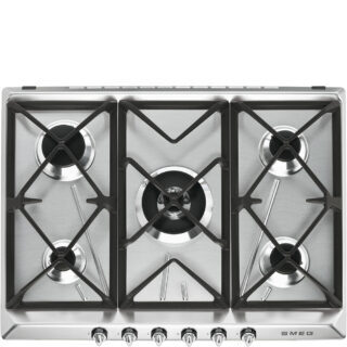 Smeg SR975XGH Victoria Gazlı Ocak 70 cm. Çelik
