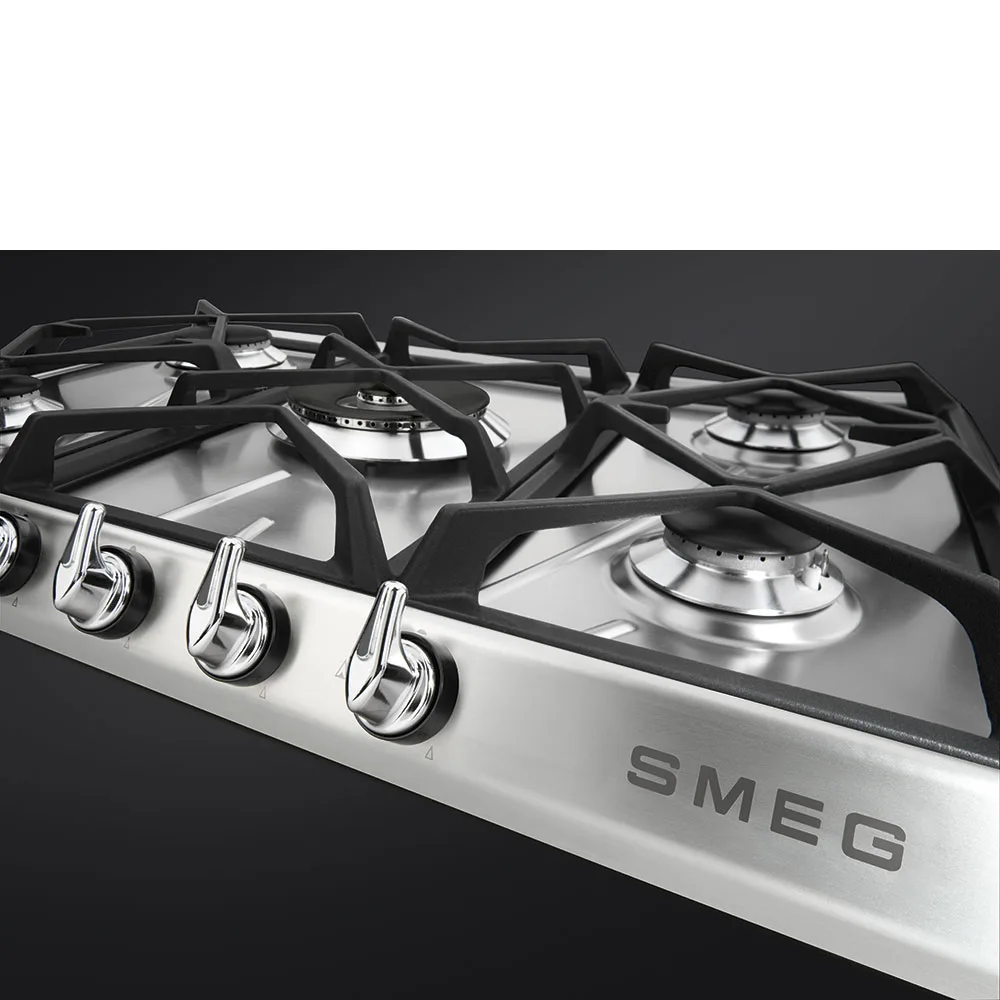 Smeg SR975XGH Victoria Gazlı Ocak 70 cm. Çelik - Görsel 3