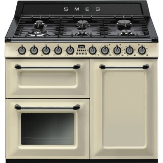 Smeg TR103P Victoria Gazlı Kuzine 100 cm. Krem