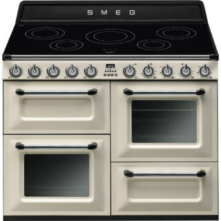 Smeg TR4110IP2 Victoria İndüksiyonlu Kuzine 110 cm. Krem