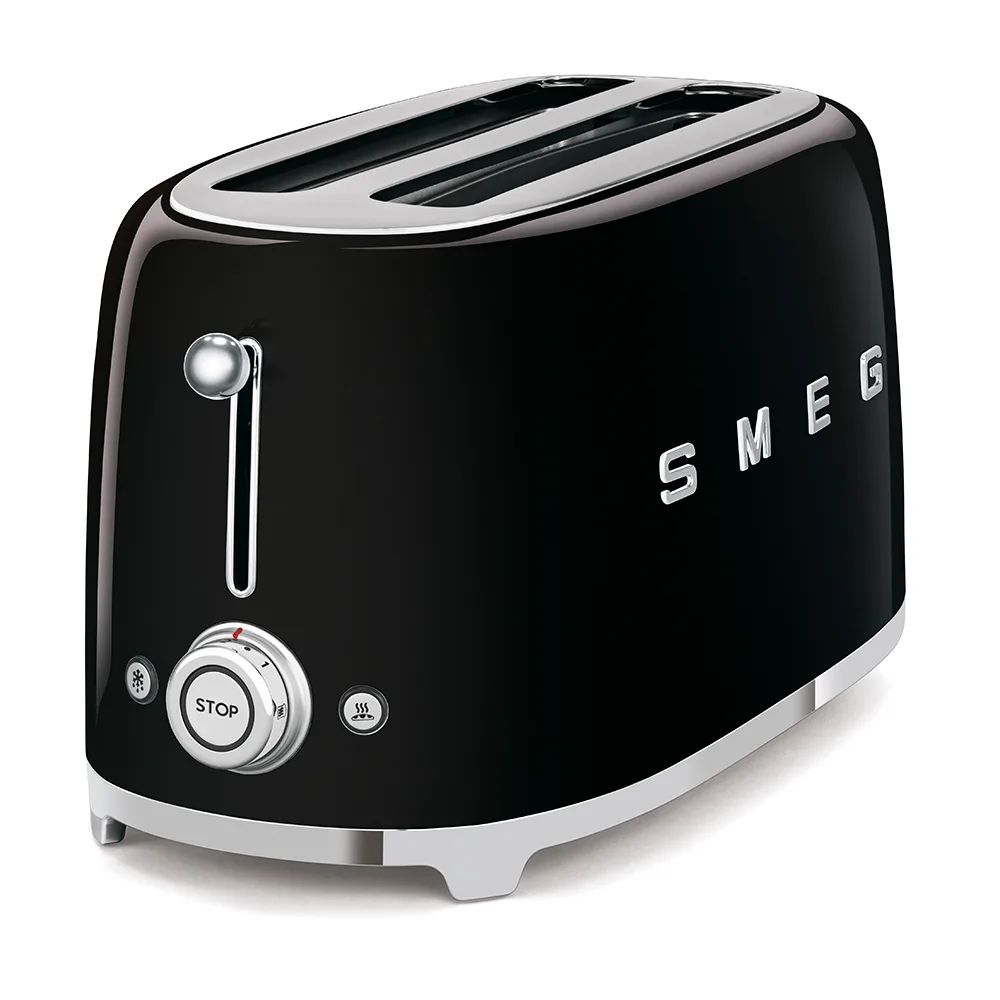 Smeg TSF02BLEU 2 X 2 Dilim Ekmek Kızartma Siyah - Görsel 2