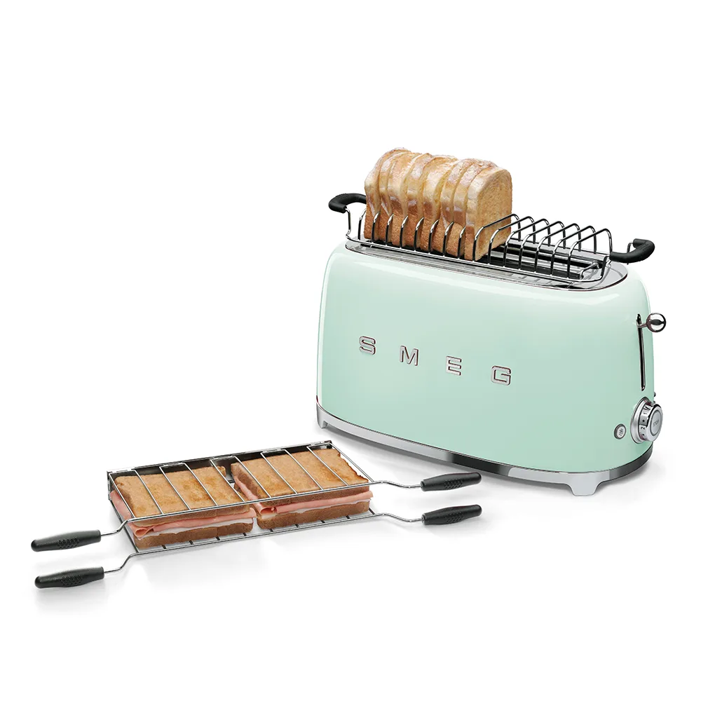 Smeg TSF02PGEU 2 X 2 Dilim Ekmek Kızartma Pastel Yeşil - Görsel 3
