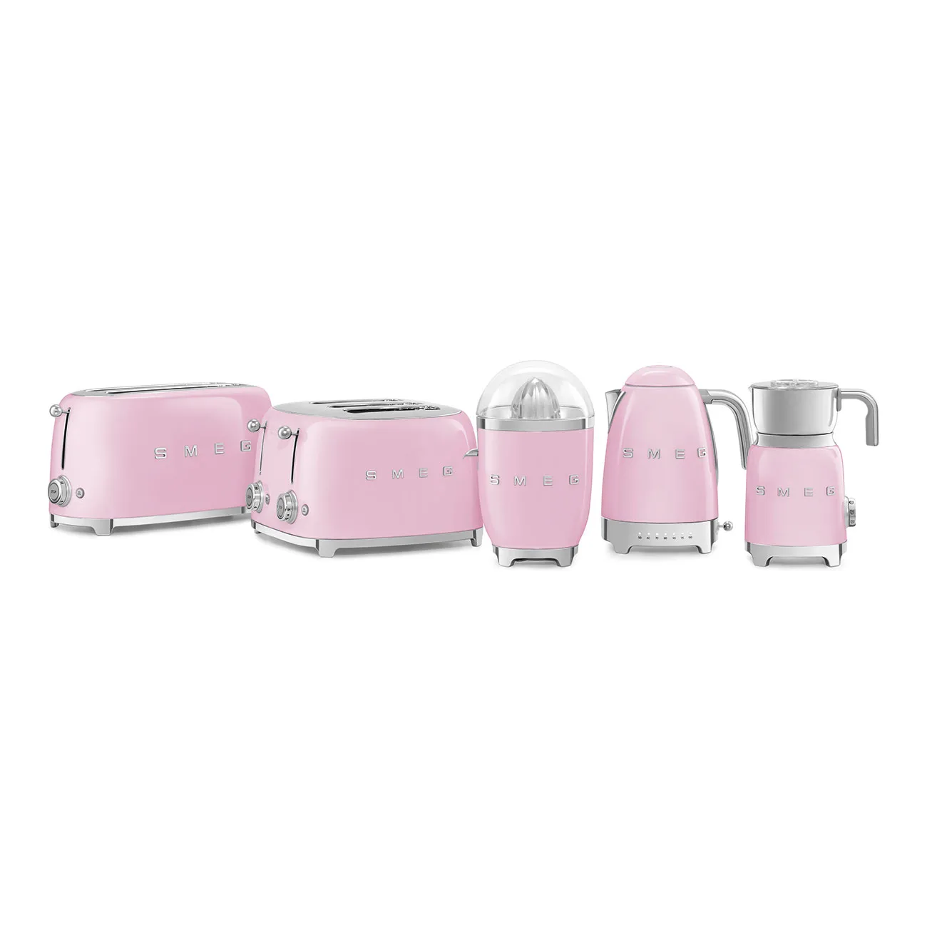 Smeg TSF02PKEU 2 X 2 Dilim Ekmek Kızartma Pembe - Görsel 3