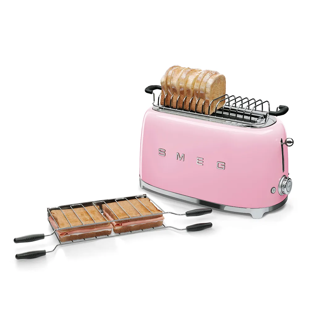 Smeg TSF02PKEU 2 X 2 Dilim Ekmek Kızartma Pembe - Görsel 2