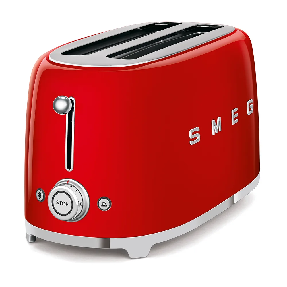 Smeg TSF02RDEU 2 X 2 Dilim Ekmek Kızartma Kırmızı - Görsel 2