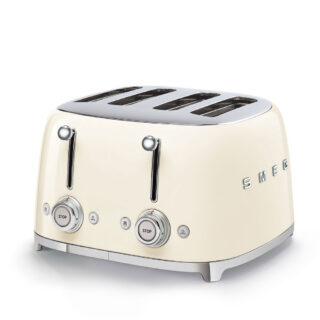 Smeg TSF03CREU 4 X 1 Dilim Ekmek Kızartma Krem