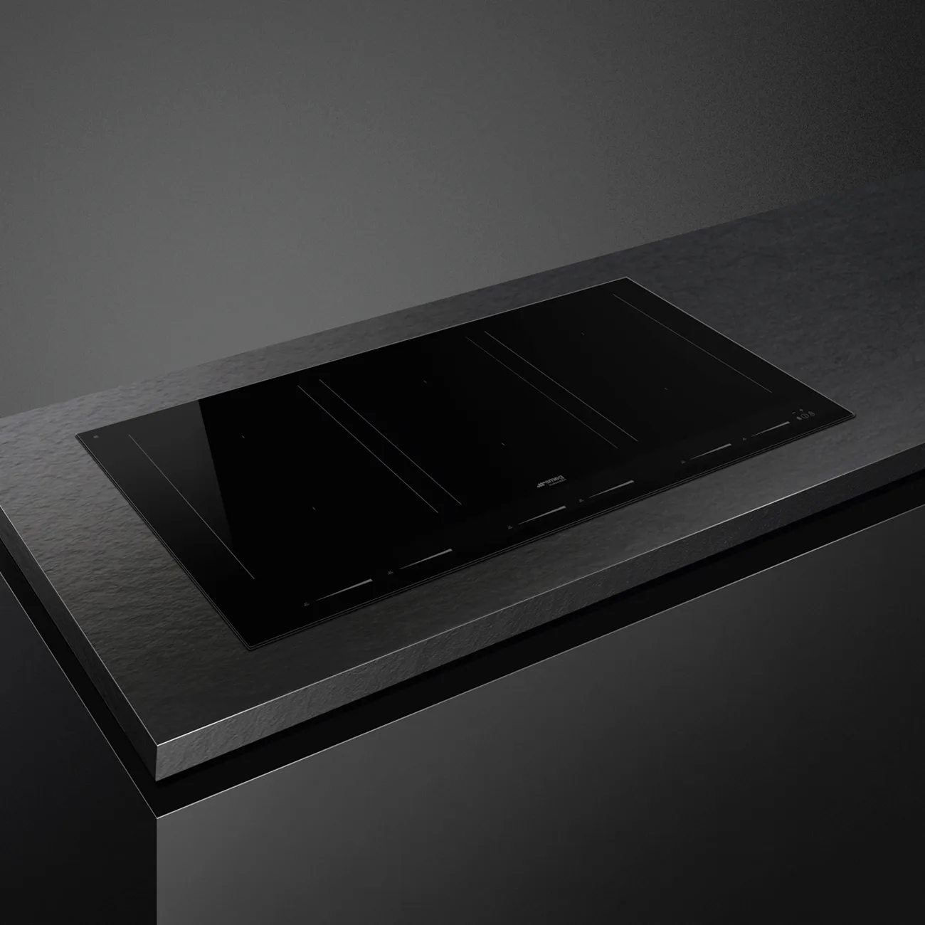 Smeg SIM1964D Linea Autovent Multizone İndüksiyonlu Ocak 90 cm. Siyah - Görsel 6