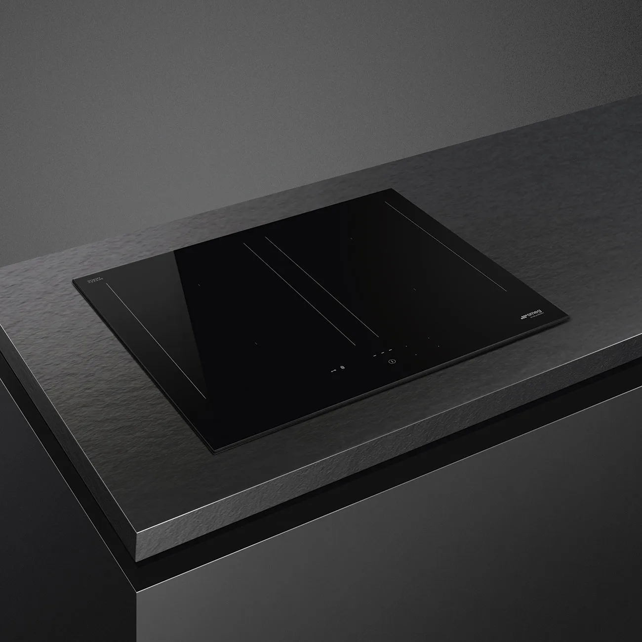 Smeg SIM3644D Cam Seramik İndüksiyonlu Ocak 60 cm. Siyah - Görsel 5