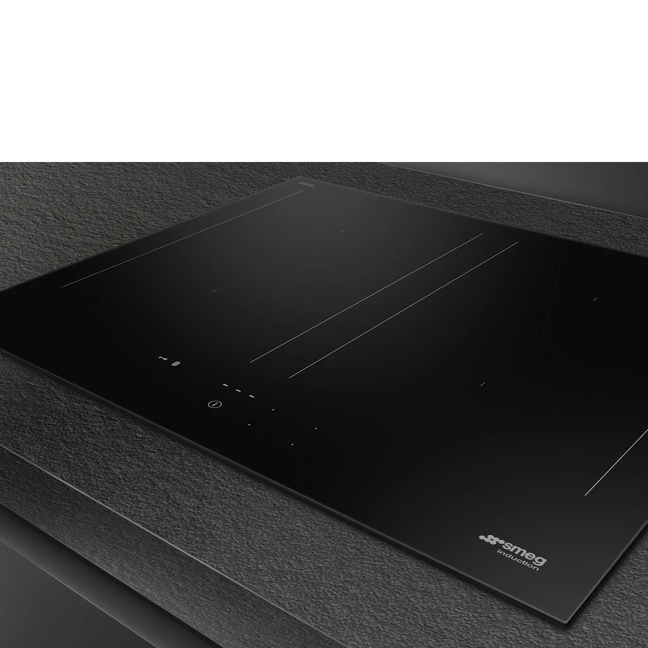 Smeg SIM3644D Cam Seramik İndüksiyonlu Ocak 60 cm. Siyah - Görsel 4