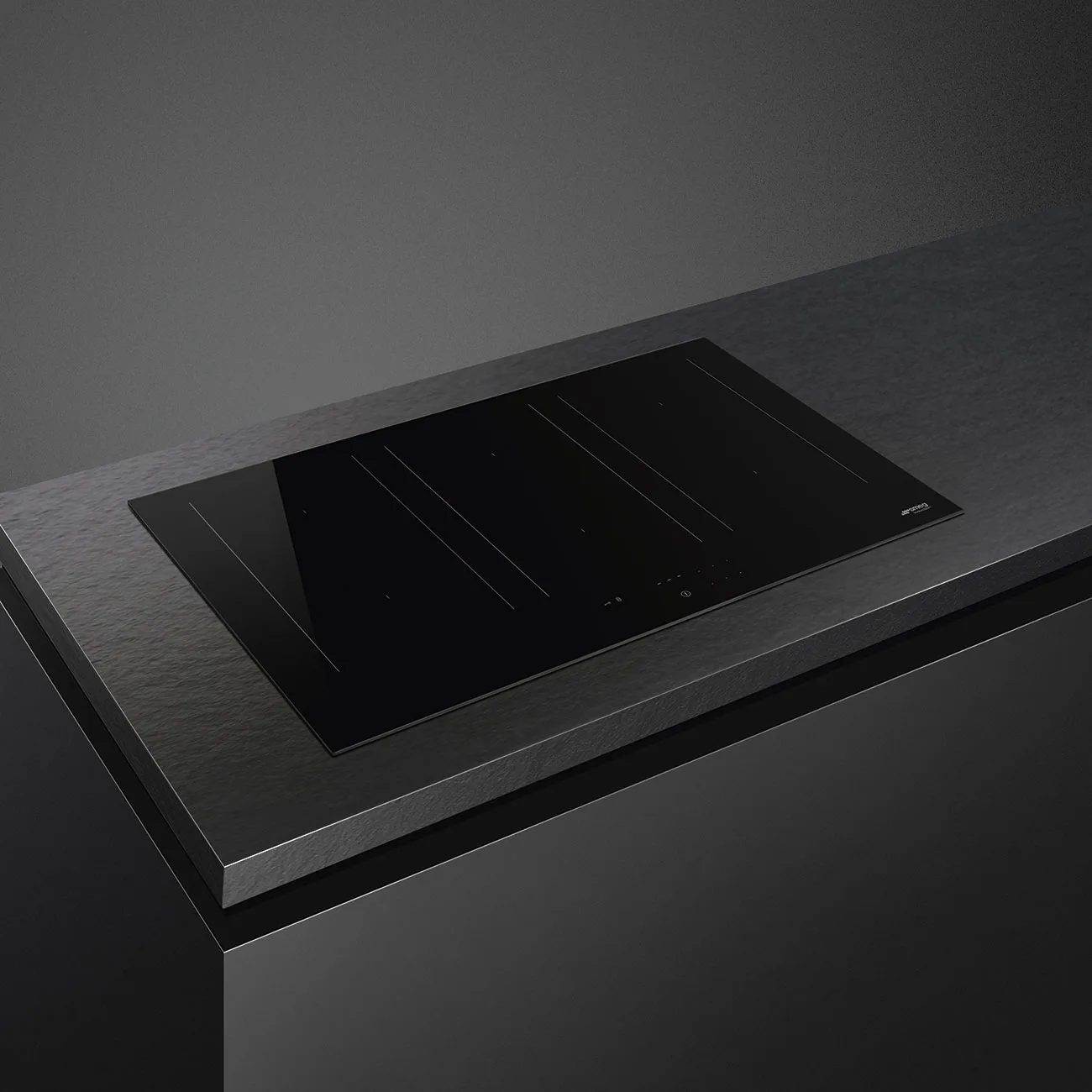 Smeg SIM3864D Cam Seramik İndüksiyonlu Ocak 80 cm. Siyah - Görsel 4