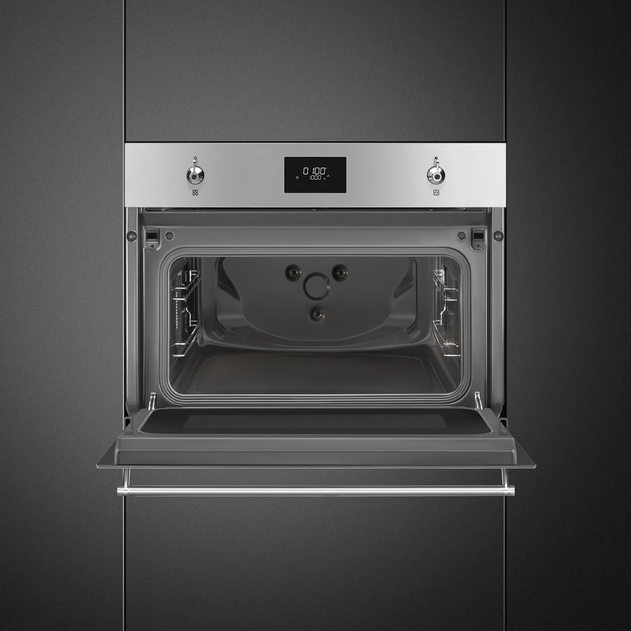 Smeg SO4301M0X Klasik Seri Galileo Mikrodalga Fırın ve Izgara H:45 cm. Çelik - Görsel 6