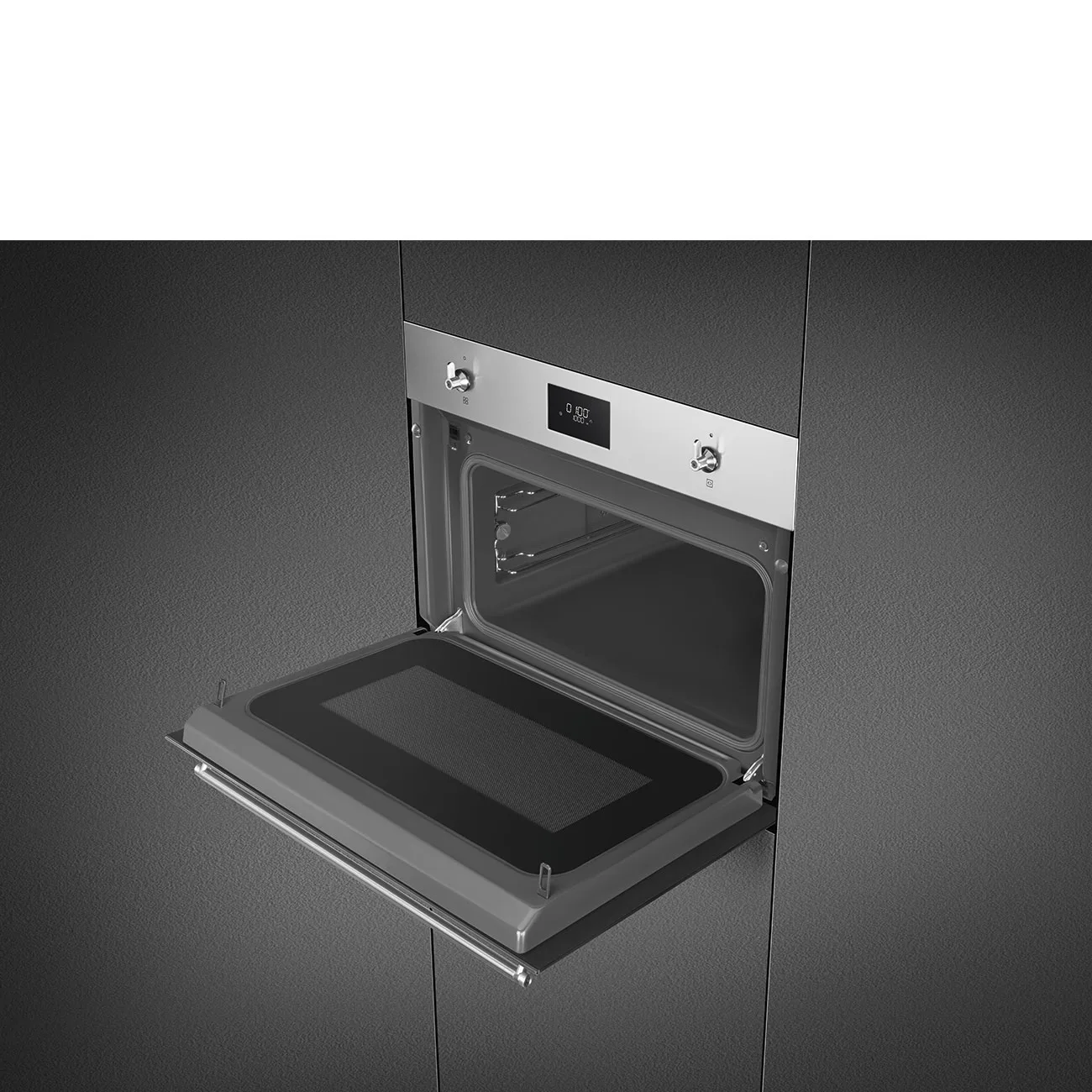 Smeg SO4301M0X Klasik Seri Galileo Mikrodalga Fırın ve Izgara H:45 cm. Çelik - Görsel 7