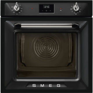 Smeg SOP6900TN Victoria Galileo H:60 cm.Fırın Siyah