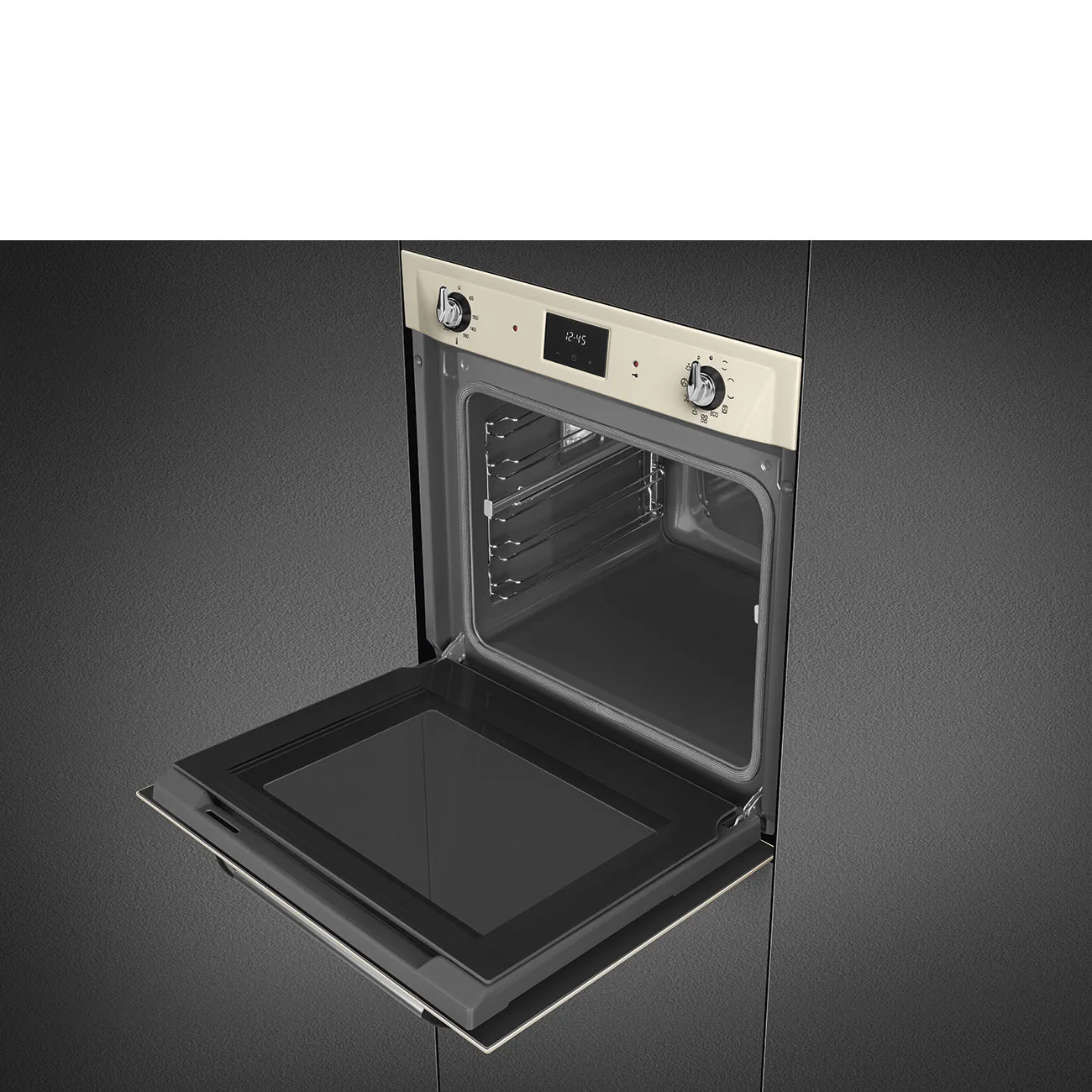 Smeg SOP6900TP Victoria Galileo H:60 cm.Fırın Krem - Görsel 4