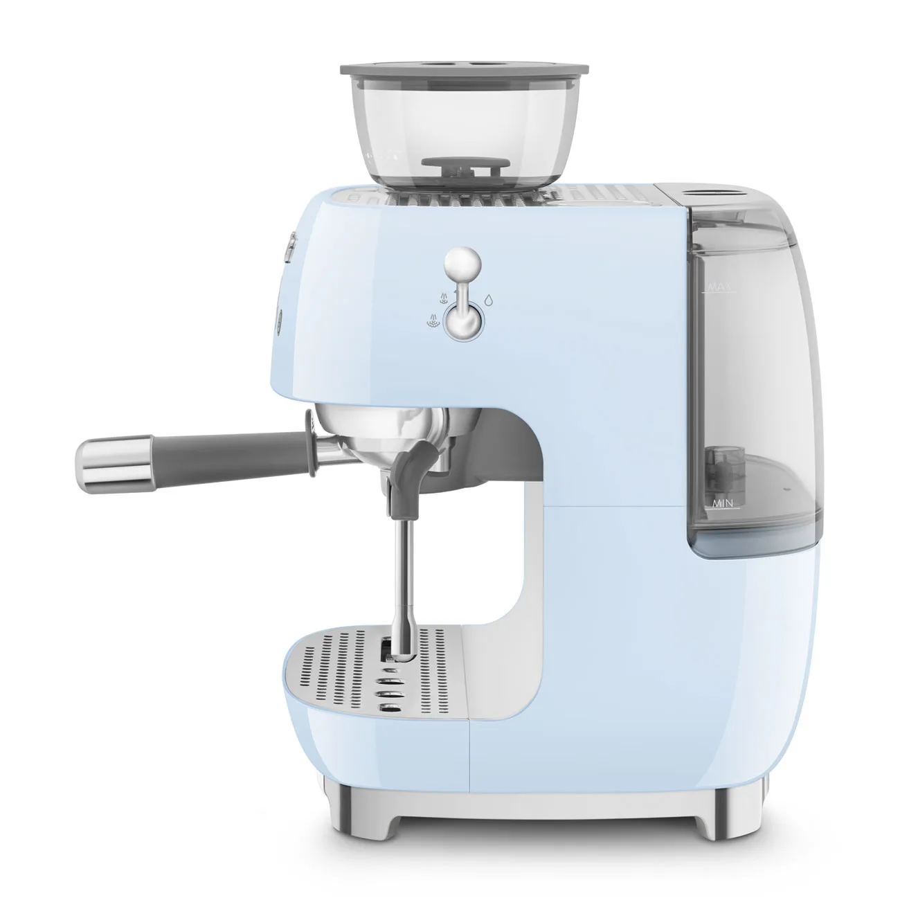 Smeg EGF03PBEU Öğütücülü Espresso Makinesi Pastel Mavi - Görsel 2