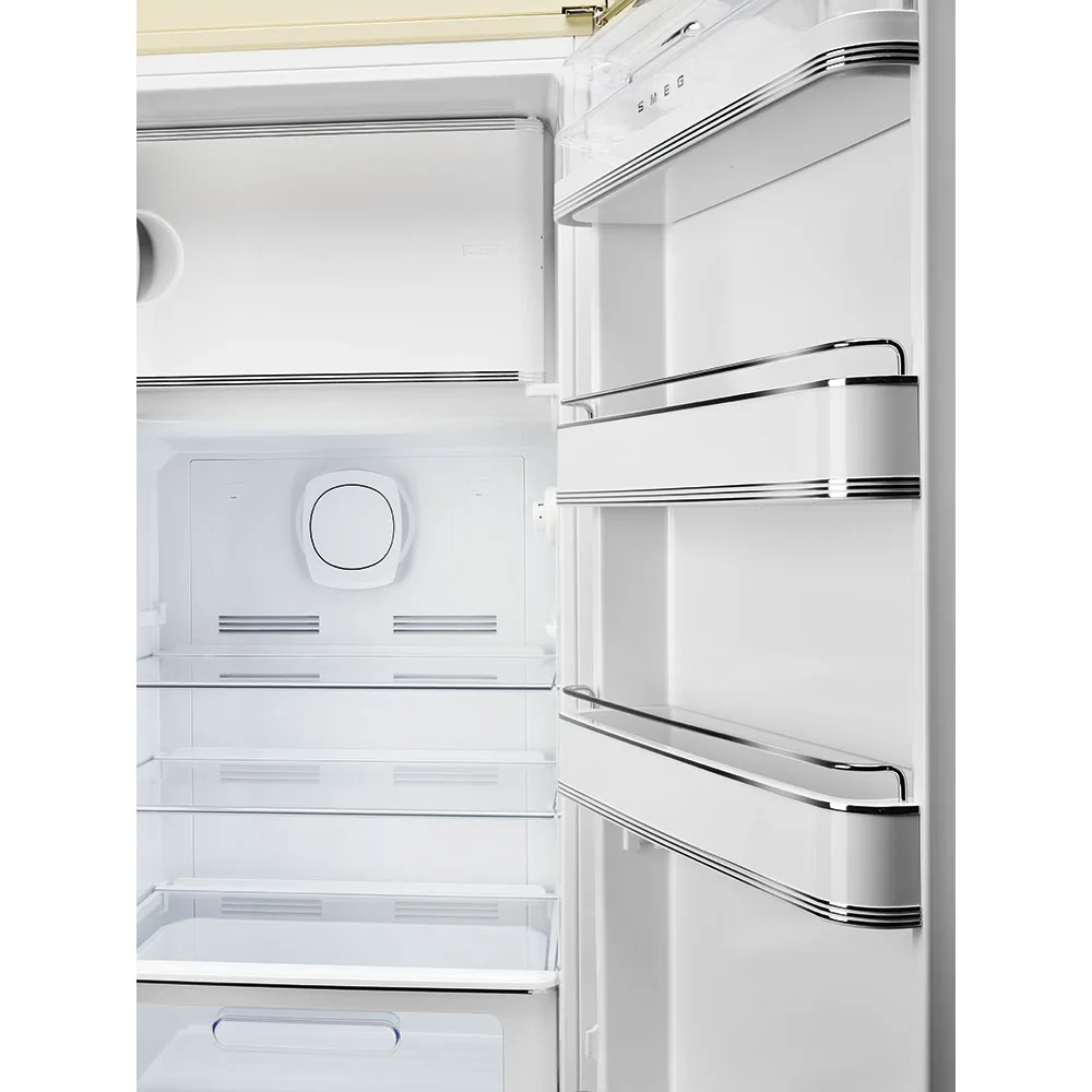 Smeg FAB28RCR5 Retro Tek Kapılı Buzdolabı,Krem Sağ Menteşe - Görsel 3