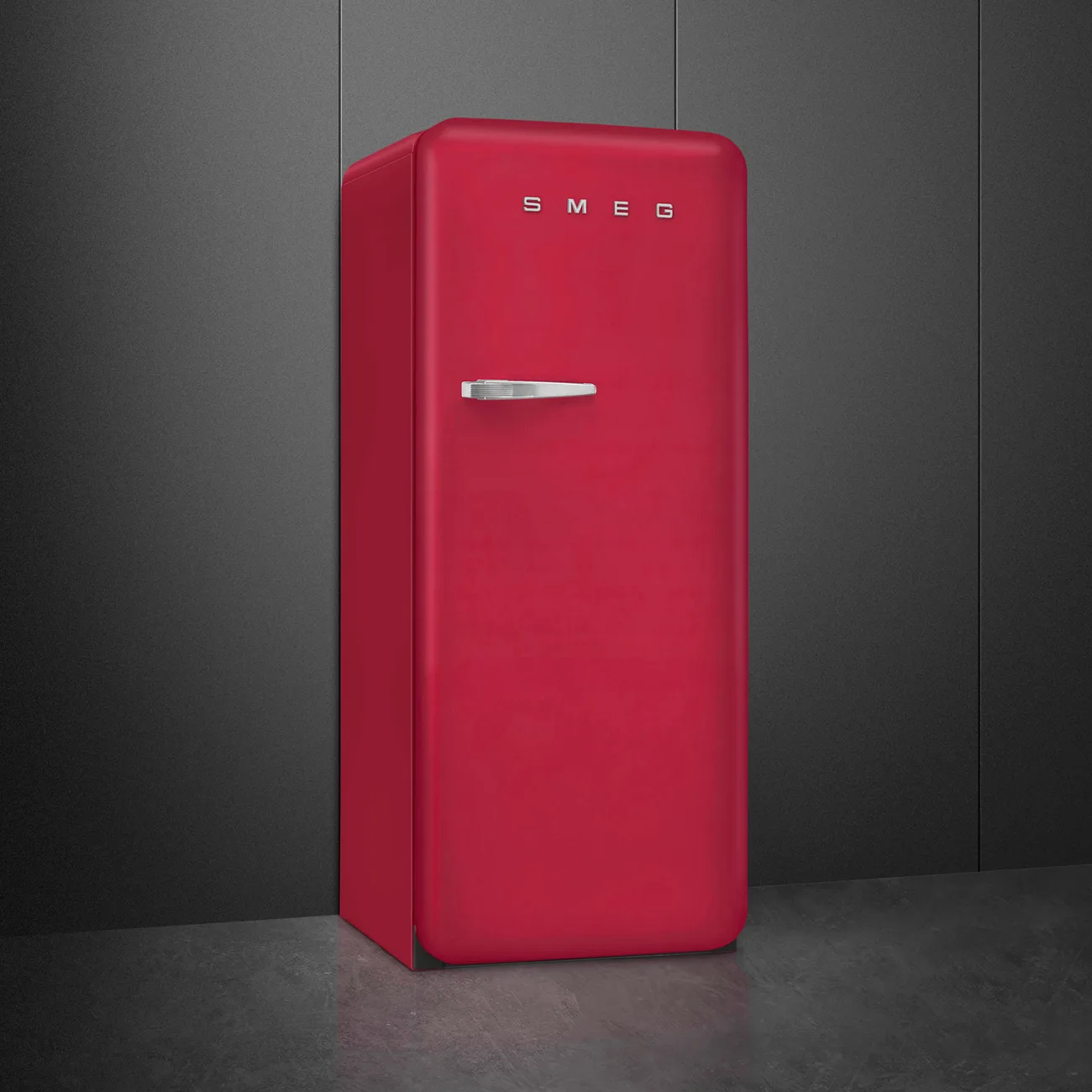 Smeg FAB28RDRB5 Retro Özel Seri Tek Kapılı Buzdolabı Ruby Red Sağ Menteşe - Görsel 4