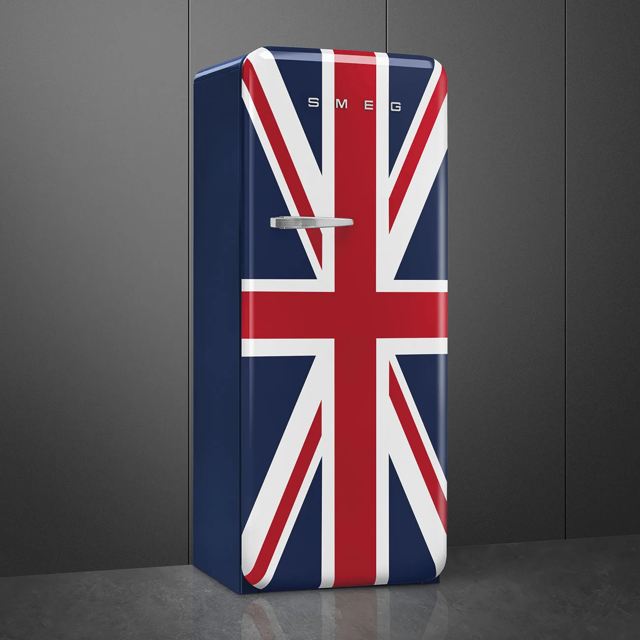 Smeg FAB28RDUJ5 Retro Özel Seri Tek Kapılı Buzdolabı British Sağ Menteşe - Görsel 2