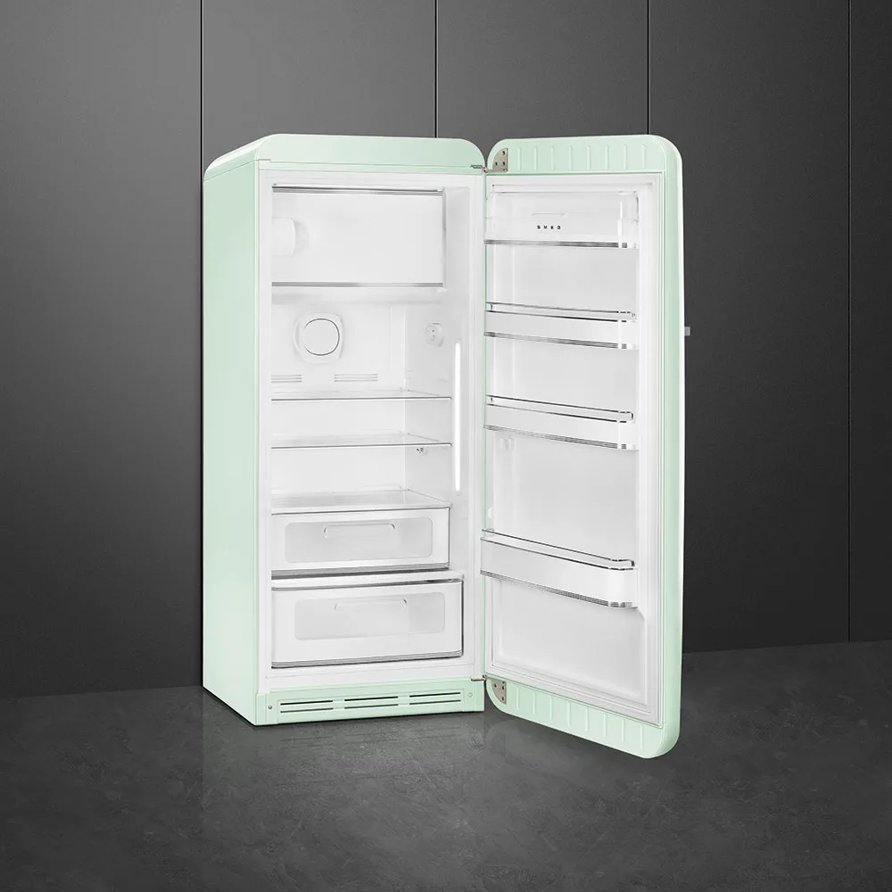Smeg FAB28RPG5 Retro Tek Kapılı Buzdolabı Pastel Yeşil Sağ Menteşe - Görsel 2
