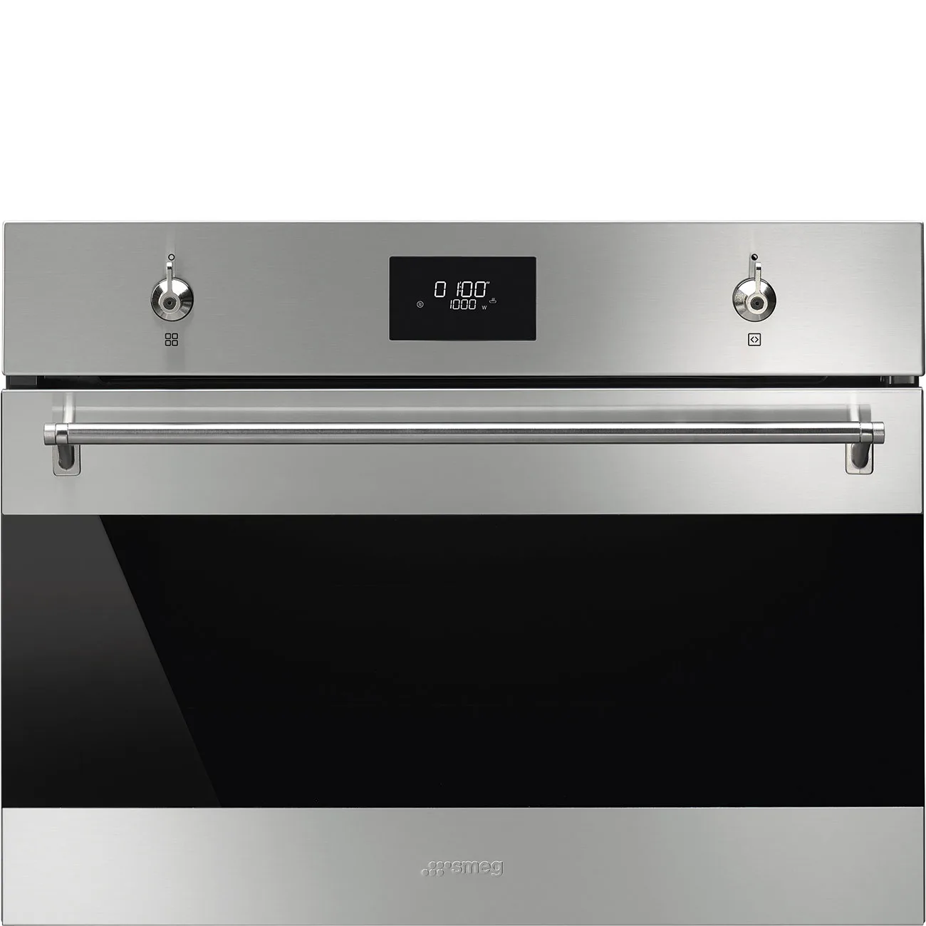 Smeg SO4301M0X Klasik Seri Galileo Mikrodalga Fırın ve Izgara H:45 cm. Çelik