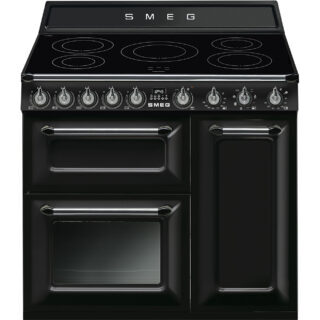 Smeg TR93IBL2 Victoria İndüksiyonlu Kuzine 90 cm. Siyah