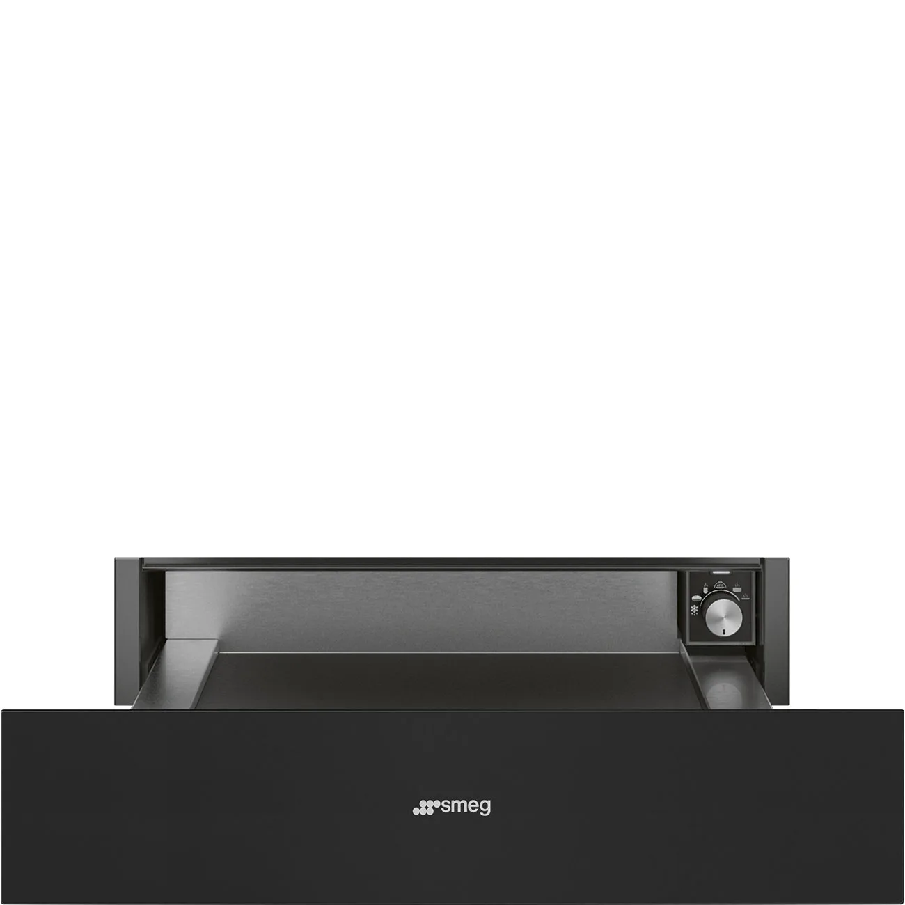 Smeg CPR315N Klasik Seri Isıtma Çekmecesi H:15 cm. Mat Siyah