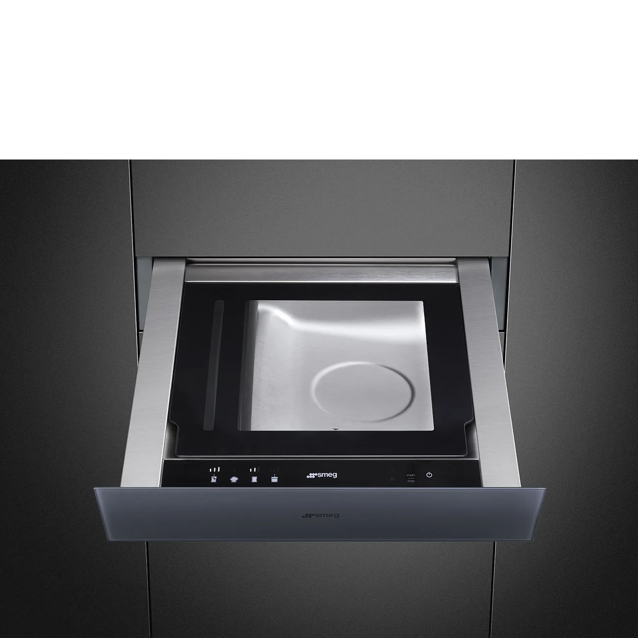 Smeg CPV115G Linea Vakum Çekmecesi H:15 cm. Neptun Grey - Görsel 3