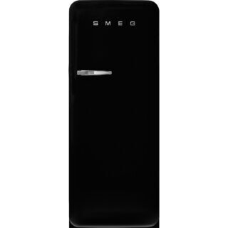 Smeg FAB28RDBLM5 Retro Özel Seri Tek Kapılı Buzdolabı Mat Siyah Sağ Menteşe