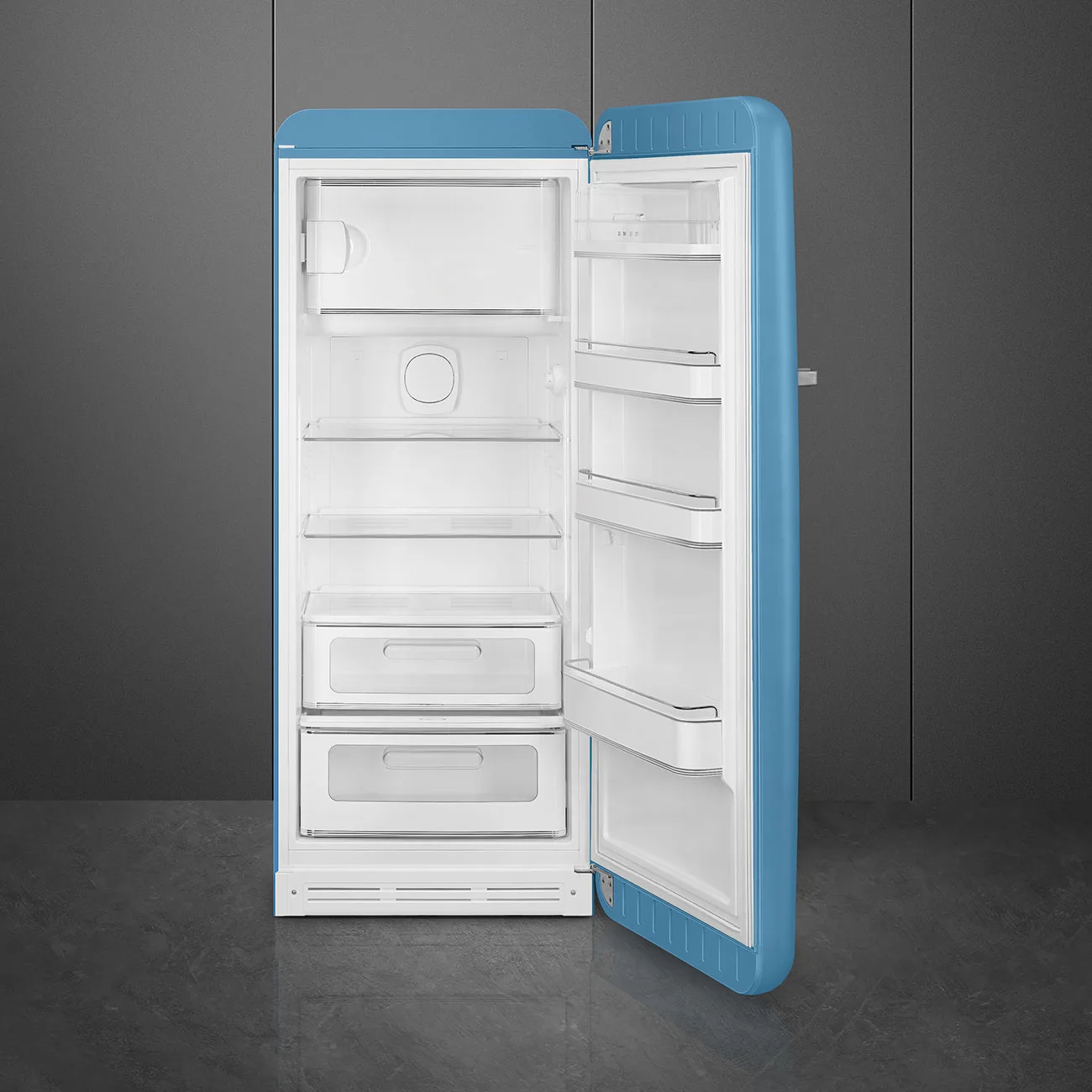 Smeg FAB28RDLB5 Retro Özel Seri Tek Kapılı Buzdolabı Light Blue Sağ Menteşe - Görsel 4
