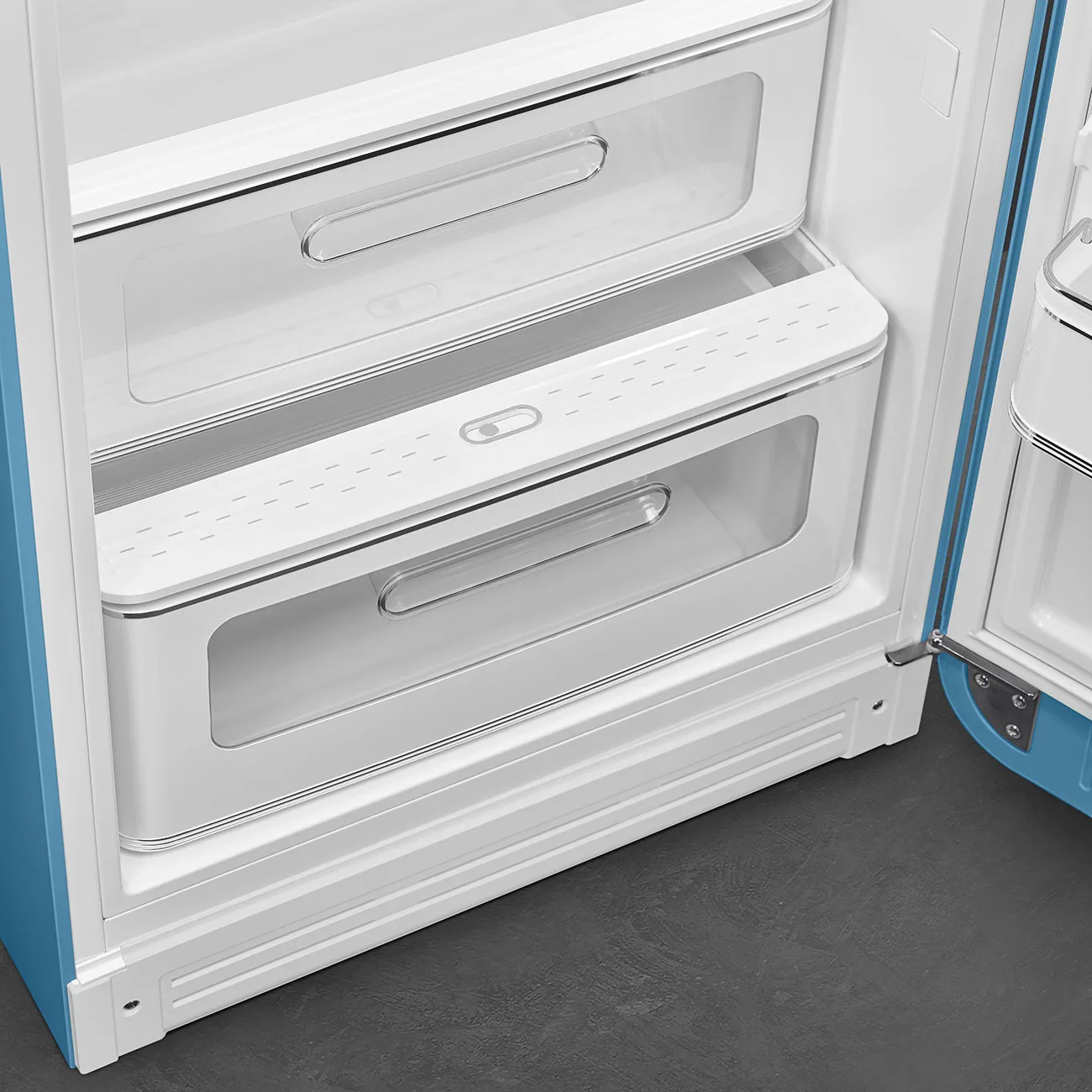 Smeg FAB28RDLB5 Retro Özel Seri Tek Kapılı Buzdolabı Light Blue Sağ Menteşe - Görsel 7