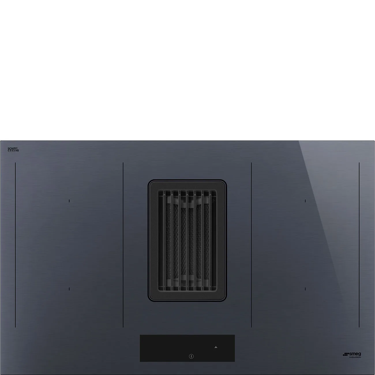 Smeg HOBD182DG Linea Entegre Davlumbazlı (700 m3) Multizone İndüksiyon Ocak 83 cm. Neptun Grey