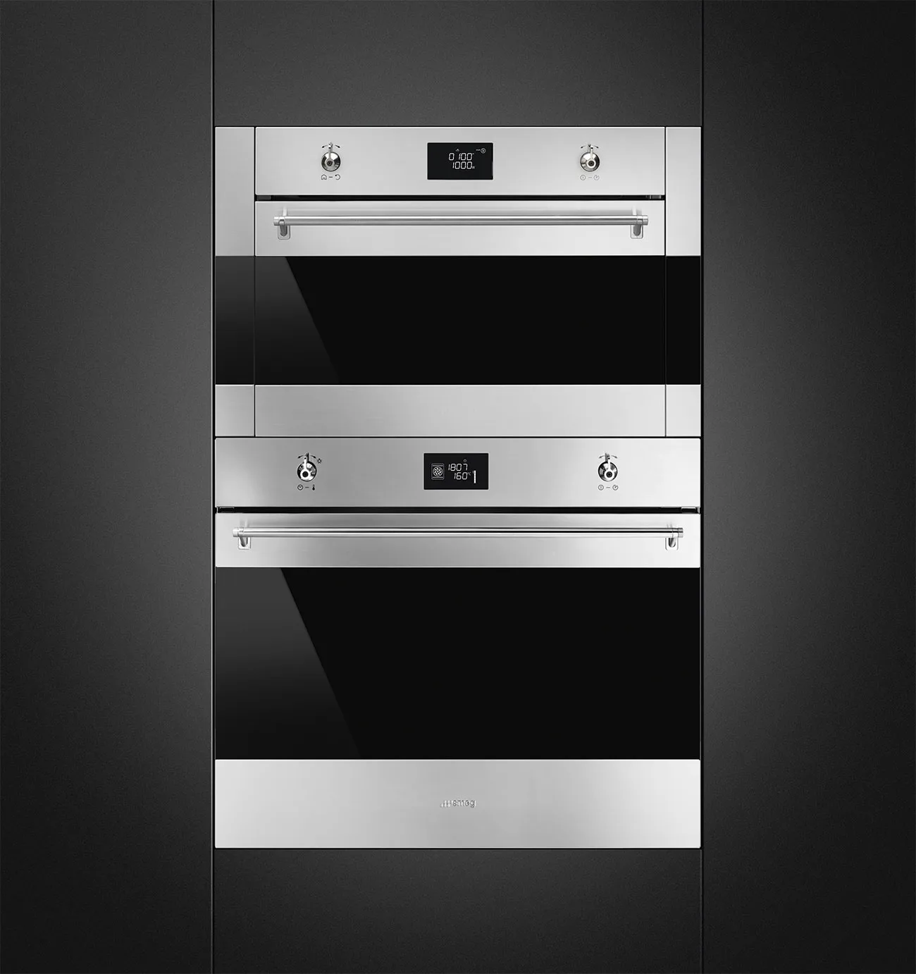 Smeg KIT370X Aksesuar 70 cm. Fırın İle H:45 cm. Pişirme Kombinasyonu Yan Çıtaları - Görsel 2