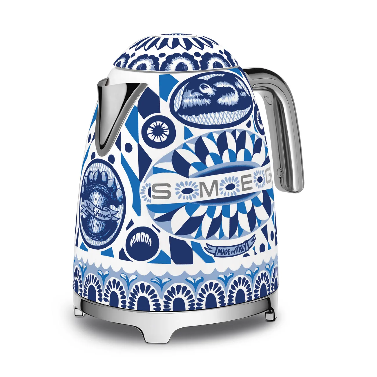 Smeg KLF03DGBEU Dolce&Gabbana | Blu Mediterraneo Su Isıtıcı/Kettle - Görsel 3