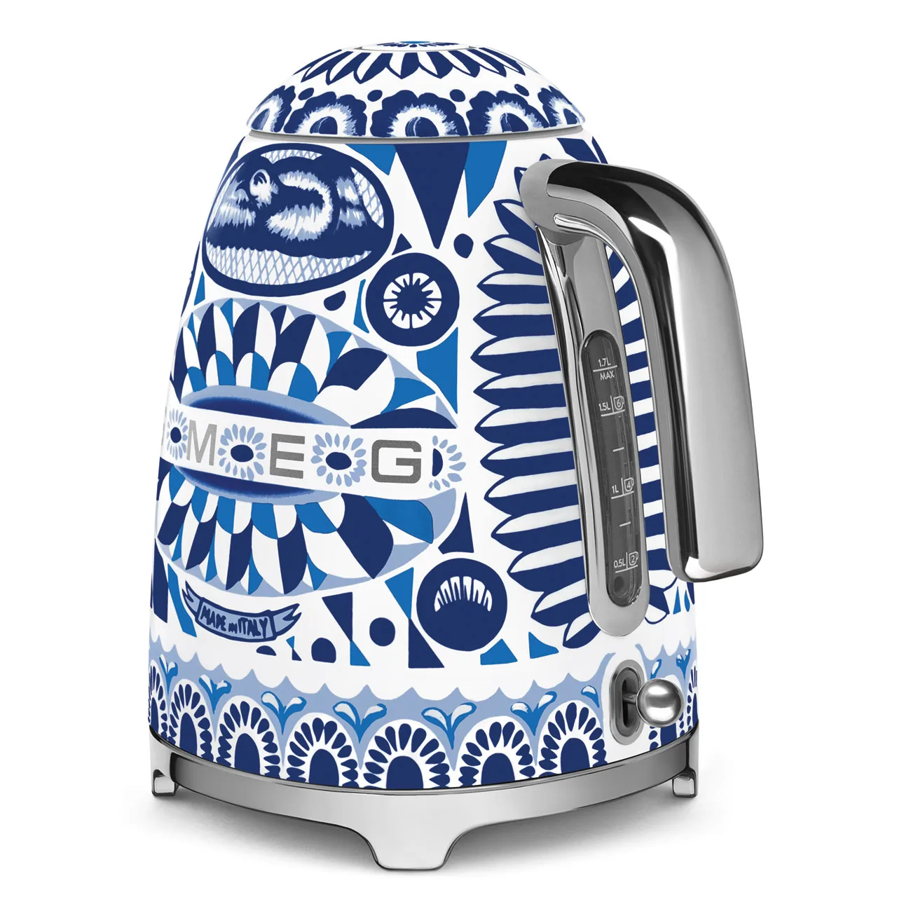 Smeg KLF03DGBEU Dolce&Gabbana | Blu Mediterraneo Su Isıtıcı/Kettle - Görsel 6