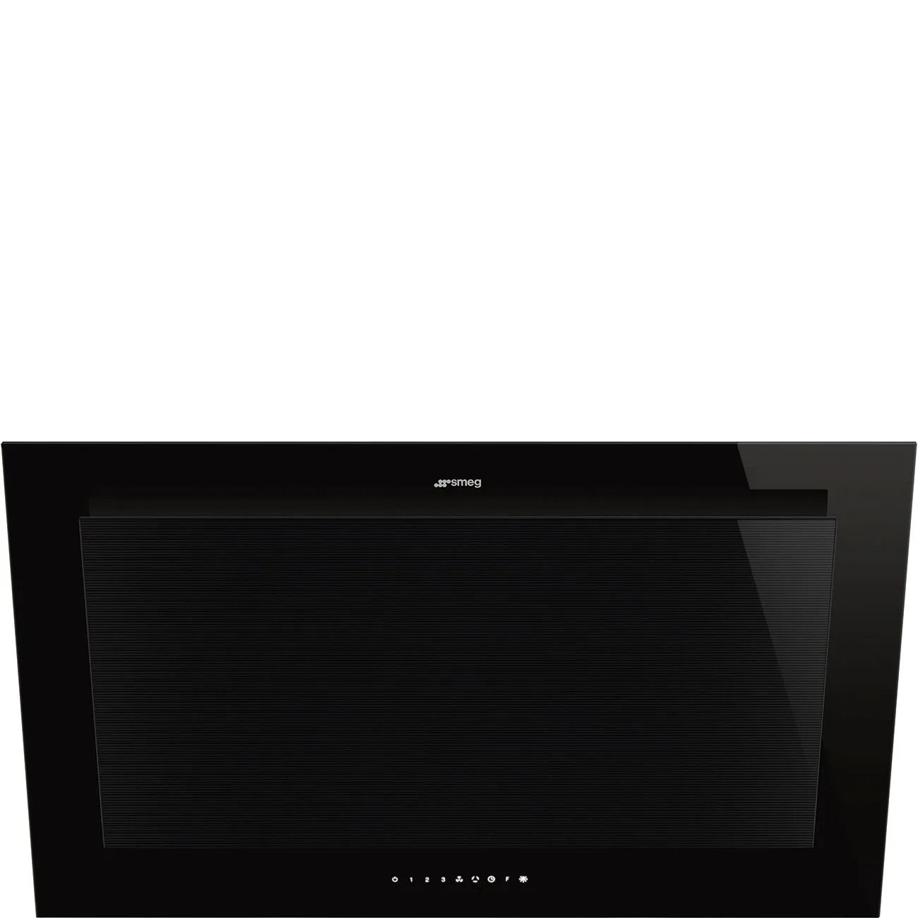 Smeg KV194B3 Linea Autovent Yatay Duvar Davlumbaz 90 cm. Deep Black