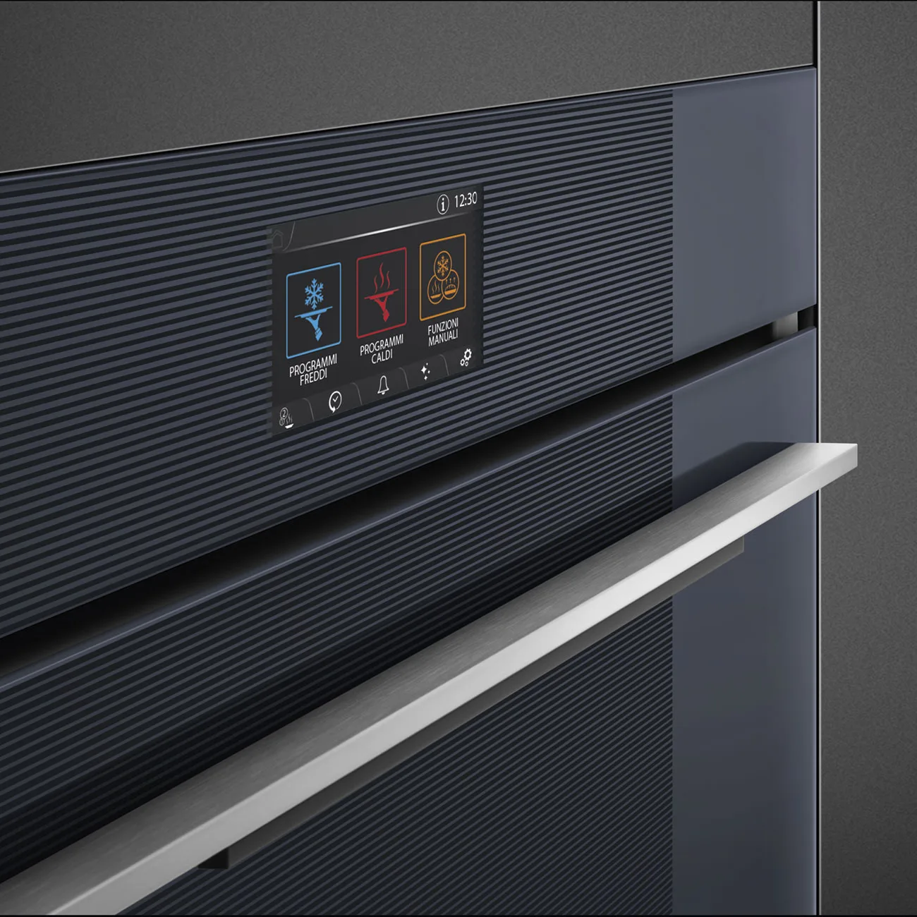 Smeg SBC4104G Linea Blast Chiller H:45 cm.Neptun Grey - Görsel 5