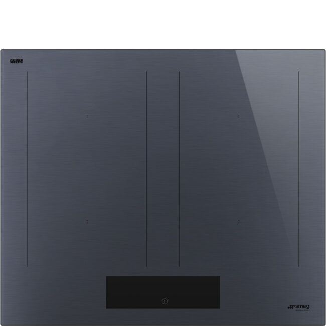 Smeg SIM1644DG Linea Autovent Multizone İndüksiyon Ocak 60 cm. Neptun Grey