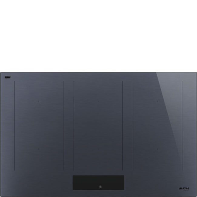 Smeg SIM1864DG Linea Autovent Multizone İndüksiyon Ocak 80 cm. Neptun Grey