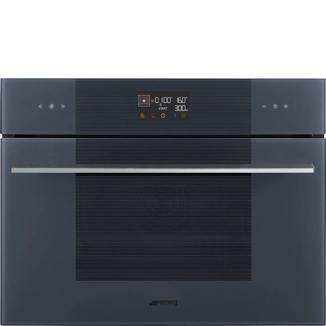 Smeg SO4102M1G Linea Galileo Kombi Mikrodalga Fırın H:45 cm. Neptun Grey