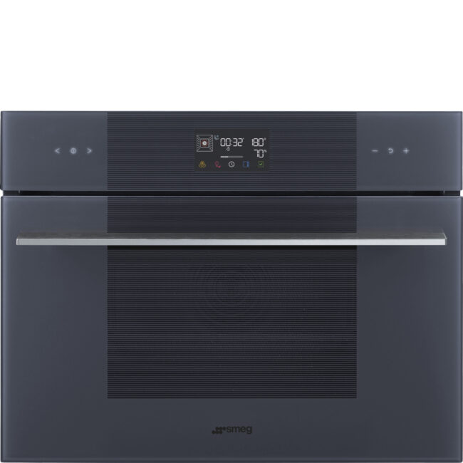 Smeg SO4102S3G Linea Galileo Steam100 Kombi %100 Buharlı Fırın H:45 cm. Neptun Grey