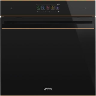 Smeg SO6606WAPNR D.S.N. Galileo Omnichef Fırın H:60 cm. Siyah Cam Bakır Estetik