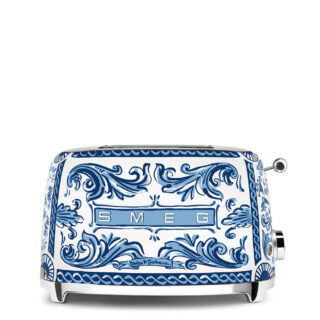 Smeg TSF01DGBEU Dolce&Gabbana | Blu Mediterraneo 2 X 1 Dilim Ekmek Kızartma